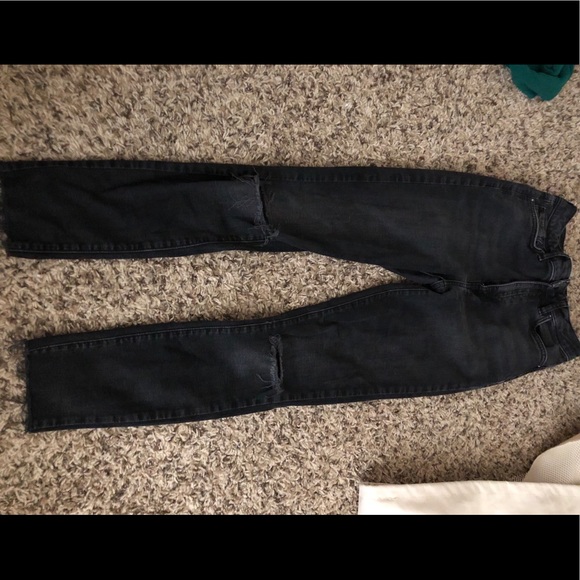 High rise gray washed black skinny jeans forever21 - Picture 1 of 3